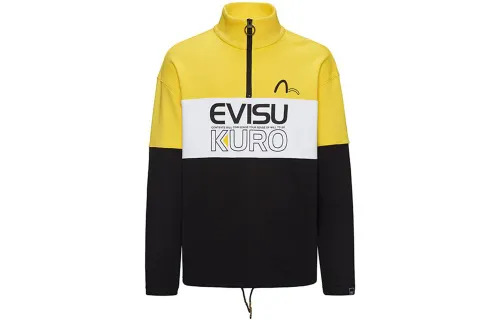 EVISU Sweatshirt Men's Yellow/Black