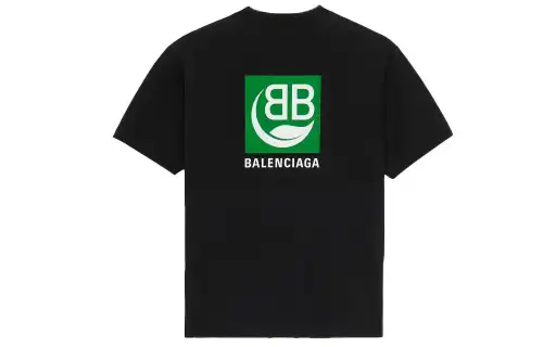 Balenciaga T Shirt Regular Fit Men's Black