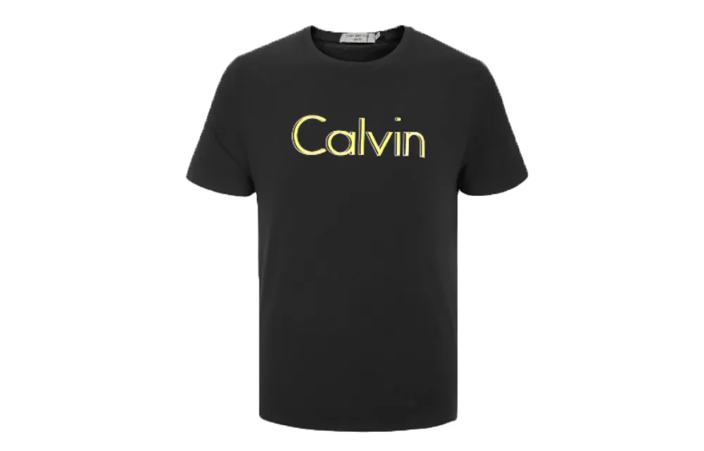 Calvin Klein T Shirts Unisex Crew Neck Moderate Straight Fit