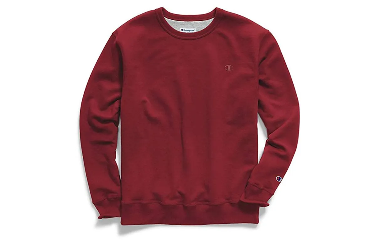 Champion Sweatshirt US Version Unisex Cherry Red