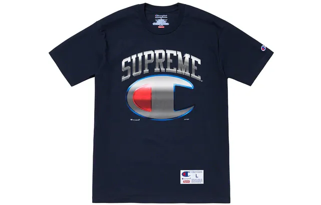 Supreme x Champion Co branded Collection T Shirt Unisex