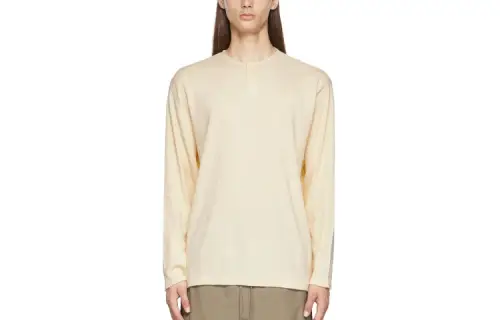 Fear Of God Essentials Dinosaur Series T Shirts Men's Ecru Crew Neck Moderate Straight Fit