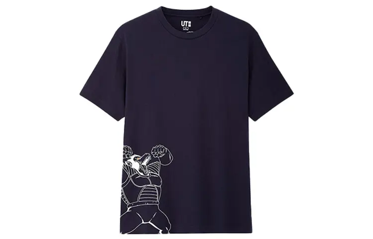 UNIQLO T Shirt Unisex Navy Blue