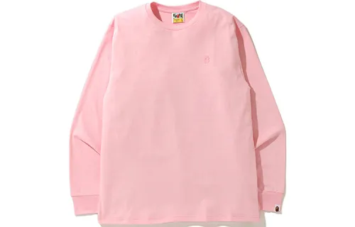 Bape A BATHING APE Head One Point L/S Tee
