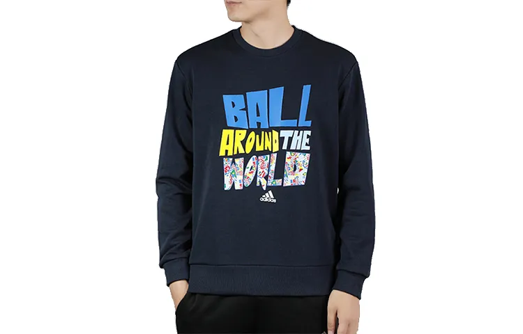 Adidas Sweatshirt Men's Dark Navy Blue