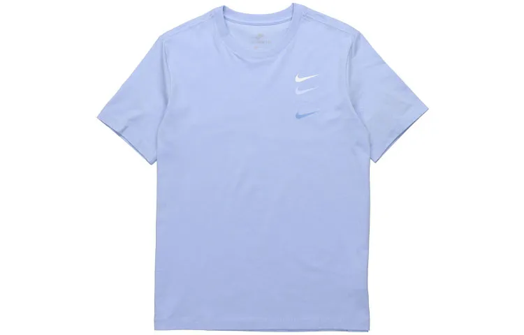 Nike T Shirts Men's Crew Neck Moderate Straight Fit