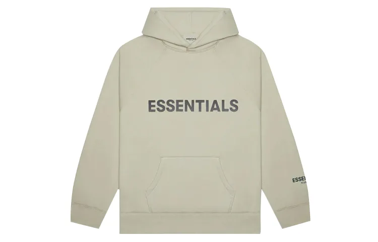 Fear Of God Essentials Pullover Hoodie Applique Logo