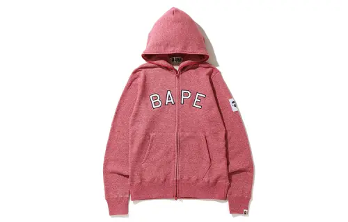 Bape Melange Full Zip Hoodie