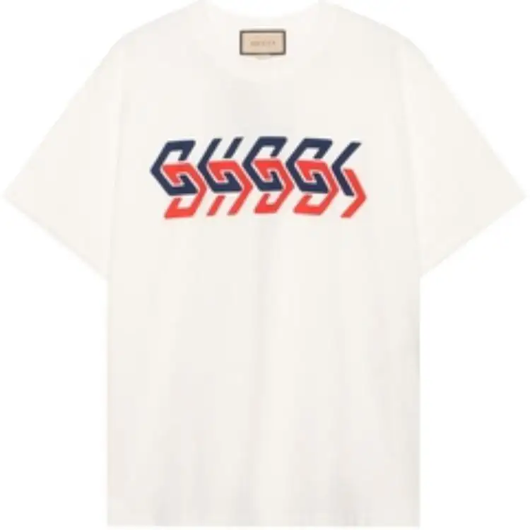 GUCCI Mirror Print T Shirt