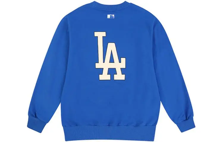 MLB Cartoon Sweatshirt Unisex Blue
