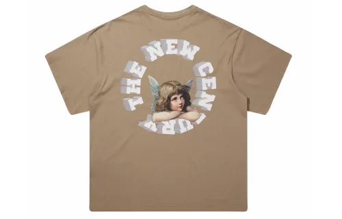 HARSH AND CRUEL Crew Neck Loose Fit Straight Fit Short Sleeved T Shirt Unisex Couple's