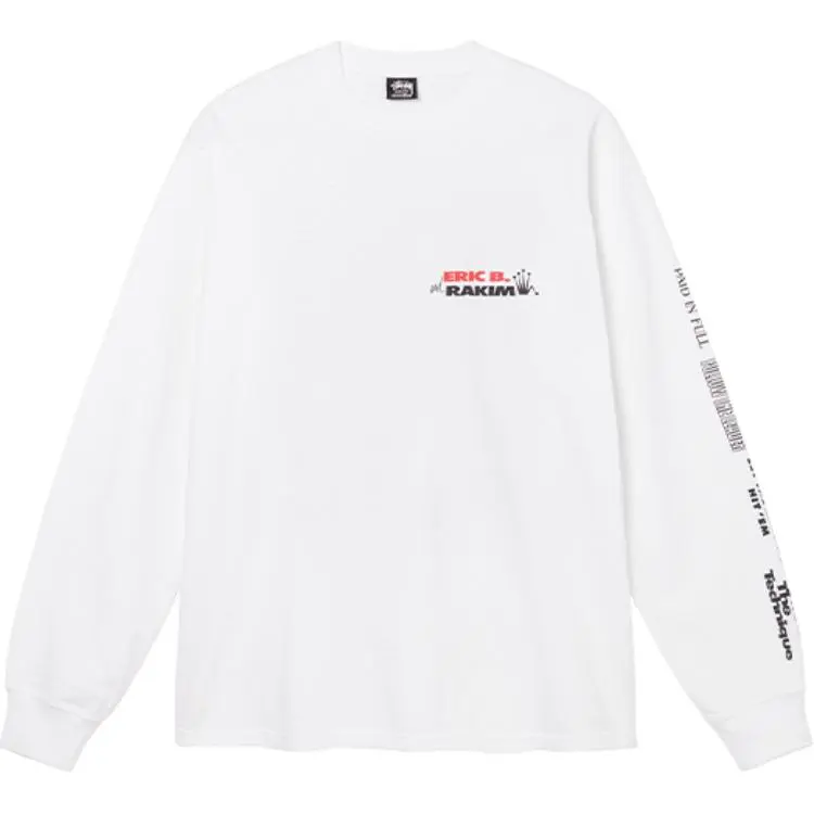 Stussy T-Shirts Unisex White Crew Neck Moderate