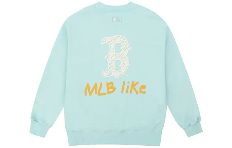 MLB Like Collection Sweatshirts Unisex Mint Crew Neck Moderate Regular