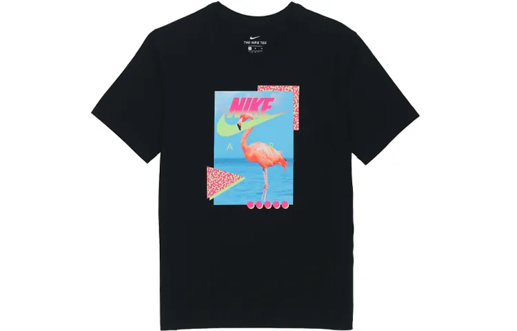 Nike Set-in Sleeve T-Shirt Men's Black