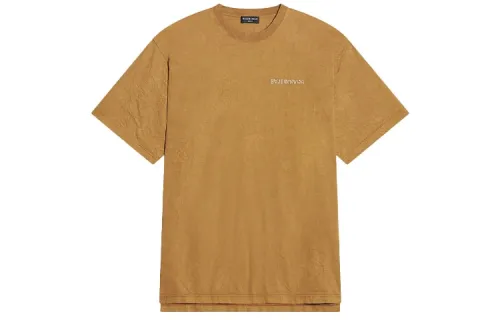 Balenciaga T Shirt, Regular Fit Men's Light Umber