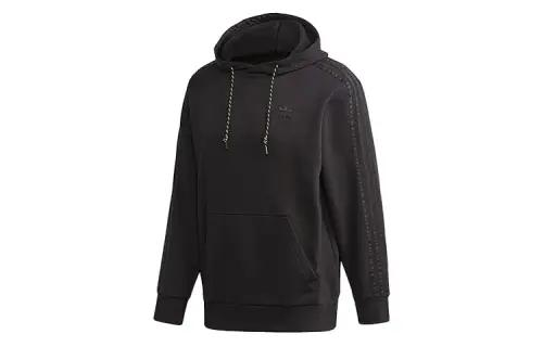 Adidas Originals Sweatshirts Men's Black Hooded Moderate Regular