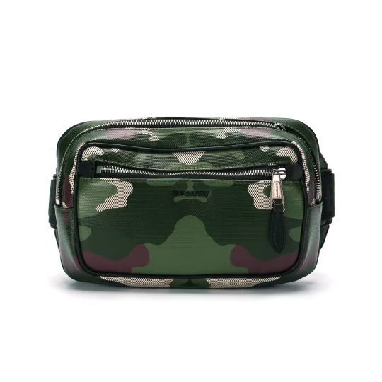 Burberry West Camo Waist Bag Mangrove Green
