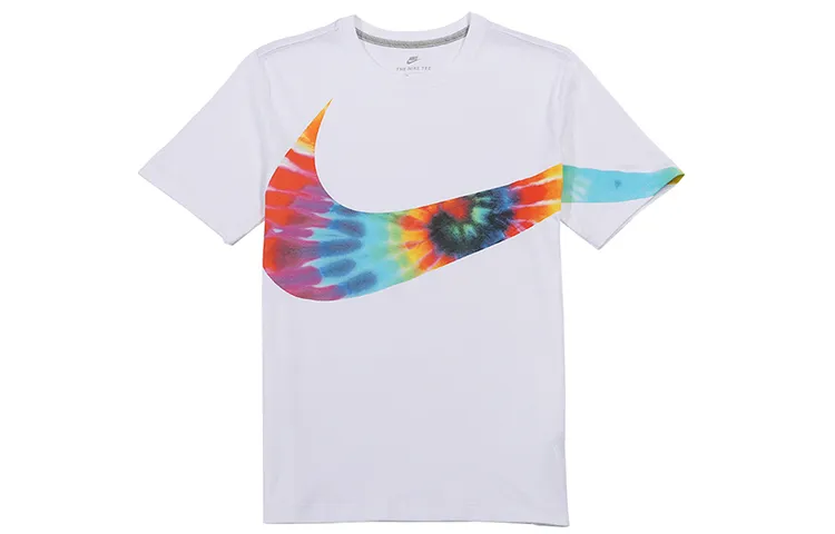 Nike T-Shirts Men's Crew Neck Moderate Straight Fit