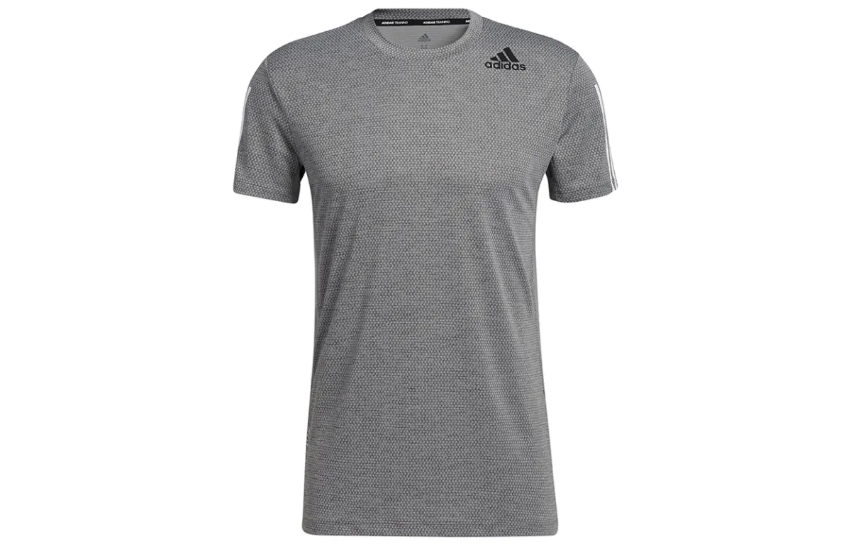 Adidas Set-in Sleeve T-Shirt Men's Gray