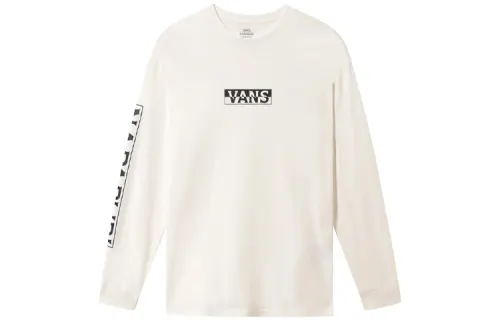 Vans NAPAPIJRI T Shirts Men's White Crew Neck Moderate Straight Fit