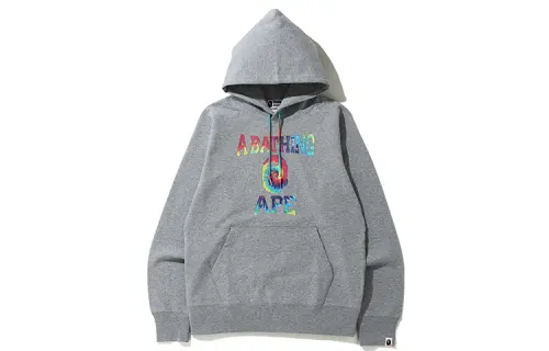 Bape Tie Dye Pullover Hoodie