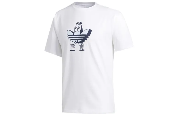 Adidas Originals Set in Sleeve T Shirt Men's White