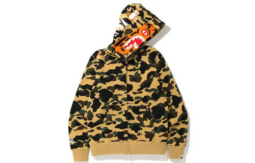 Bape 1st Camo Tiger Full Zip Hoodie