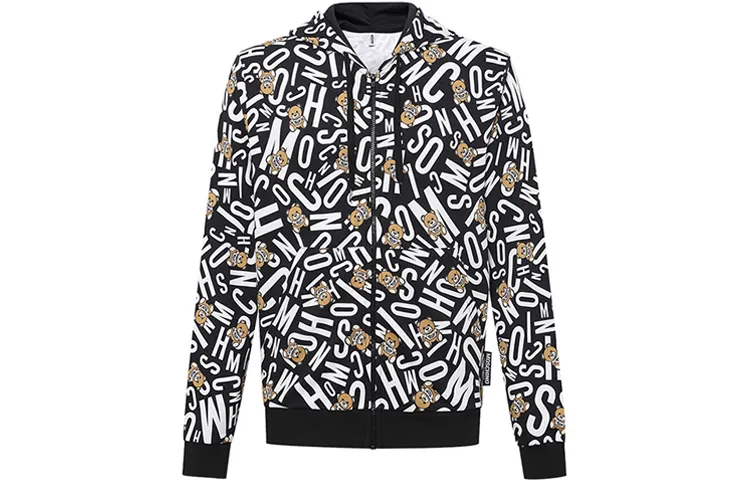 MOSCHINO Teddy Full Print Hoodie