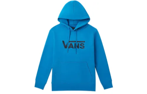 Vans Sweatshirts Unisex Blue Hooded Thickened Regular