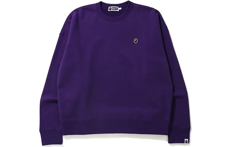 Bape One Point City Camo Big Logo Wide Crewneck