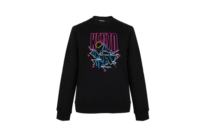 Kenzo embroidered logo sweatshirt