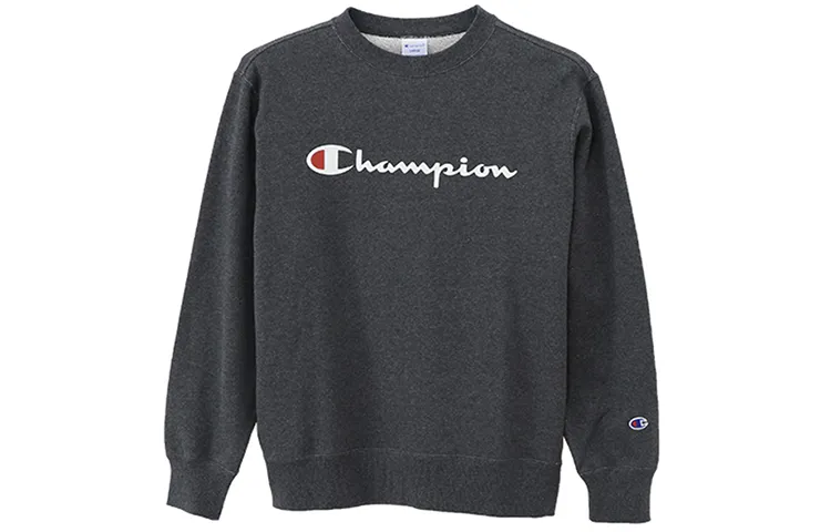 Champion Sweatshirt Japan Version Unisex Dark Gray