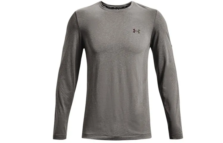 Under Armour RUSH T Shirt Men's Dark Wolf Gray
