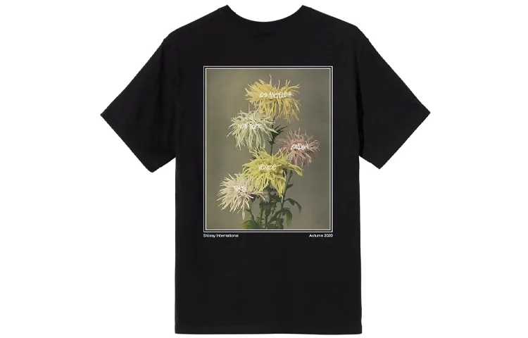 Stussy T Shirts Unisex Crew Neck Moderate Straight Fit