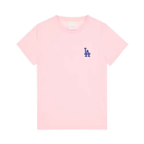 MLB x Disney Los Angeles Dodgers LA DODGERS T Shirt Unisex Pink
