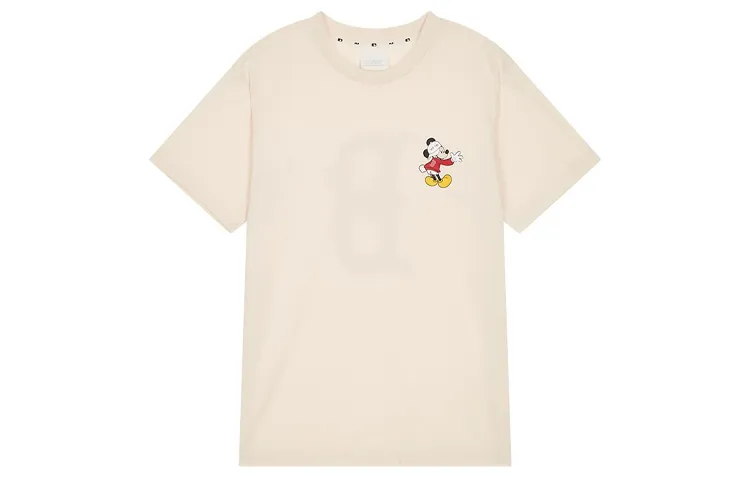 MLB Straight T Shirt Unisex Ivory White