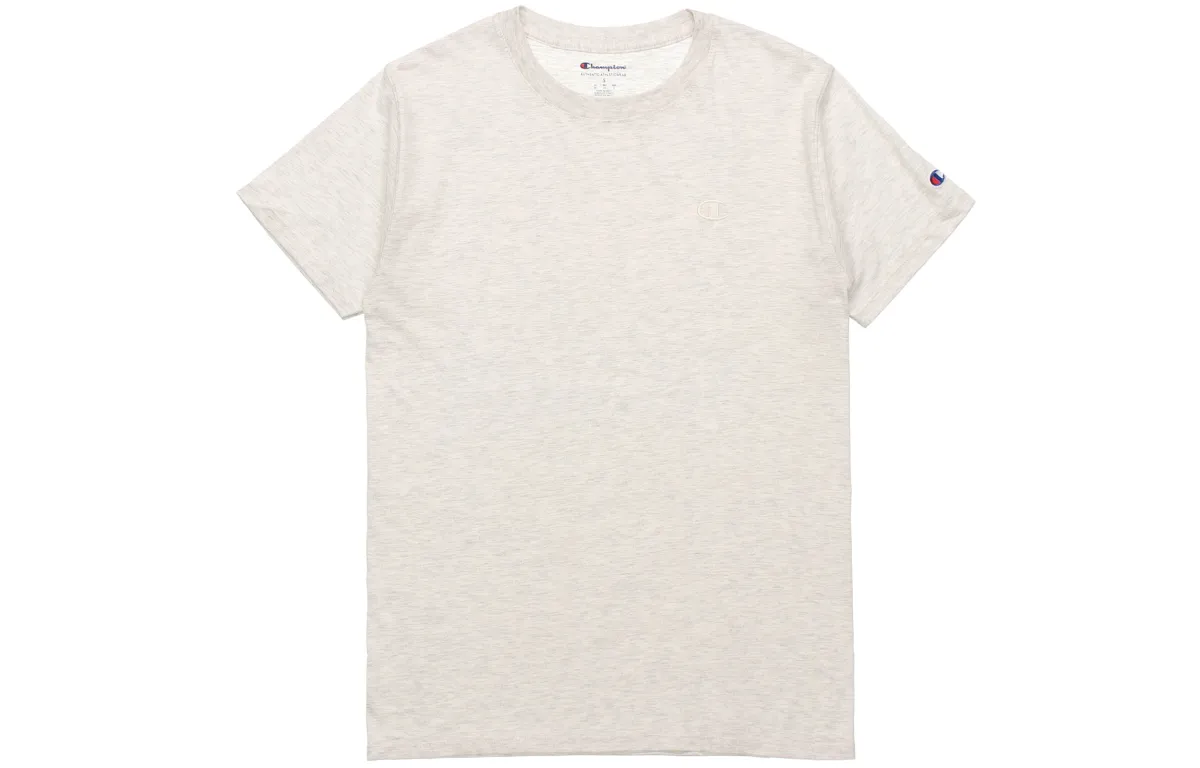 Champion T Shirt US Version Unisex Beige