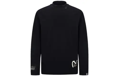 EVISU Long Sleeved T Shirt Men's Black