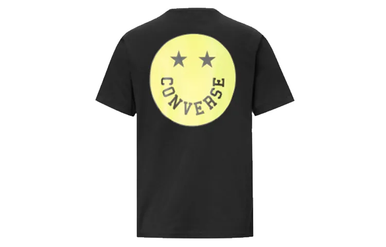 Converse Set-in Sleeve T-Shirt Men's Black