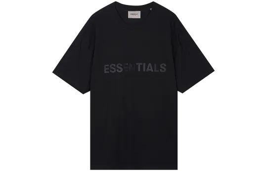 Fear Of God Essentials 3D Silicon Applique Boxy T Shirt