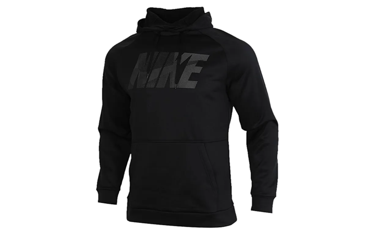 Nike Sweatshirts Men's Black Hooded Moderate Regular