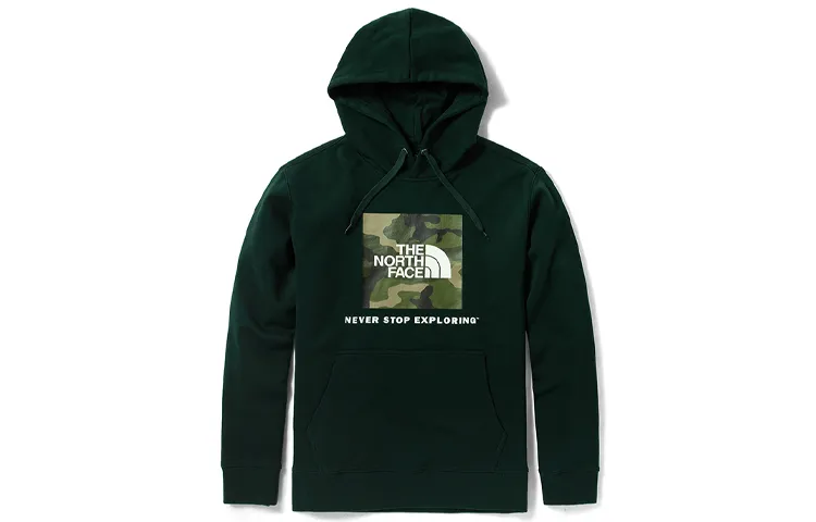 THE NORTH FACE Sweatshirts Unisex Green Hooded Moderate Regular