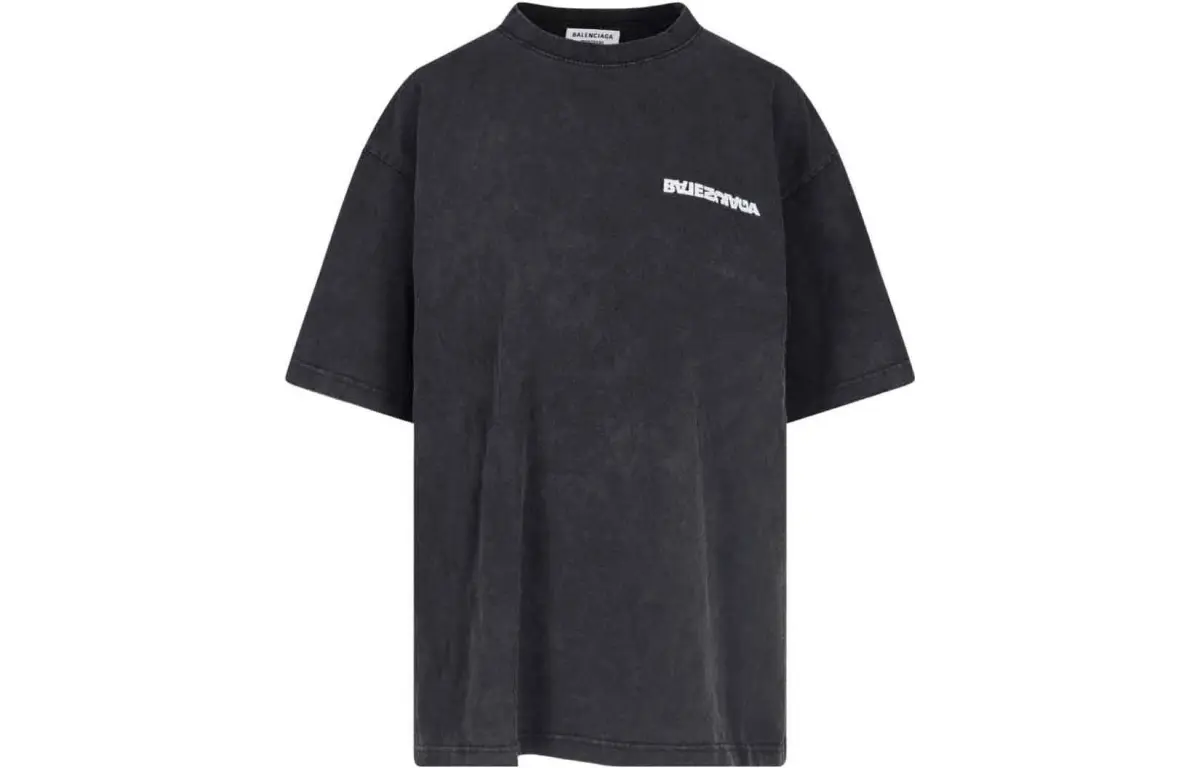 Balenciaga T Shirt Unisex Black