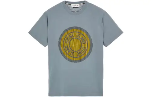 STONE ISLAND T Shirt Unisex Blue