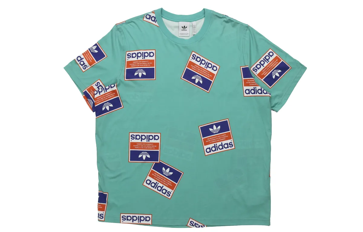 Adidas Originals T-Shirts Men's Crew Neck Moderate