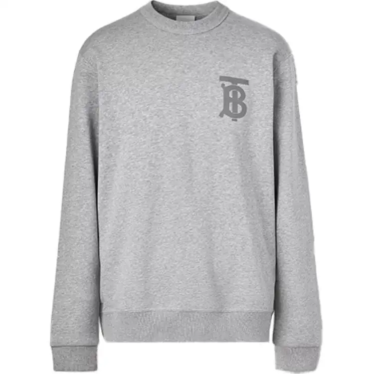 Burberry Sweatshirt Men's Light Heather Gray