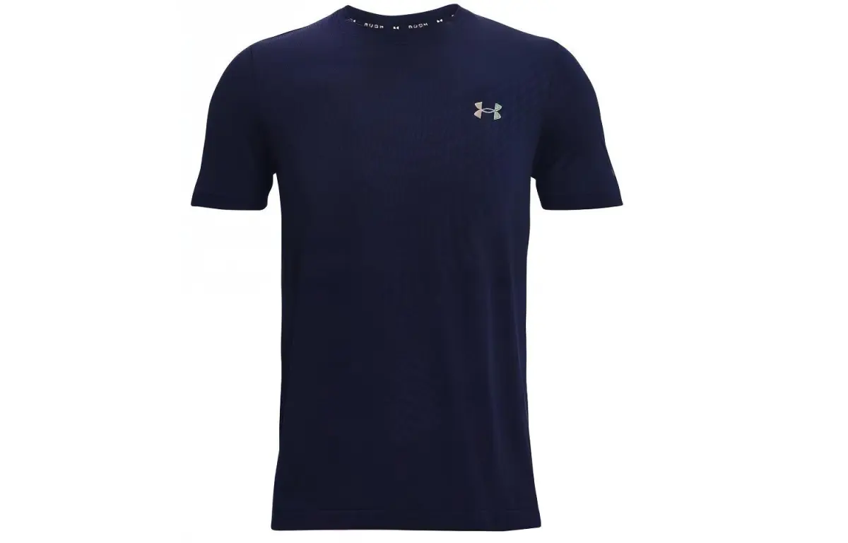 Under Armour RUSH T Shirt Men's Navy Blue