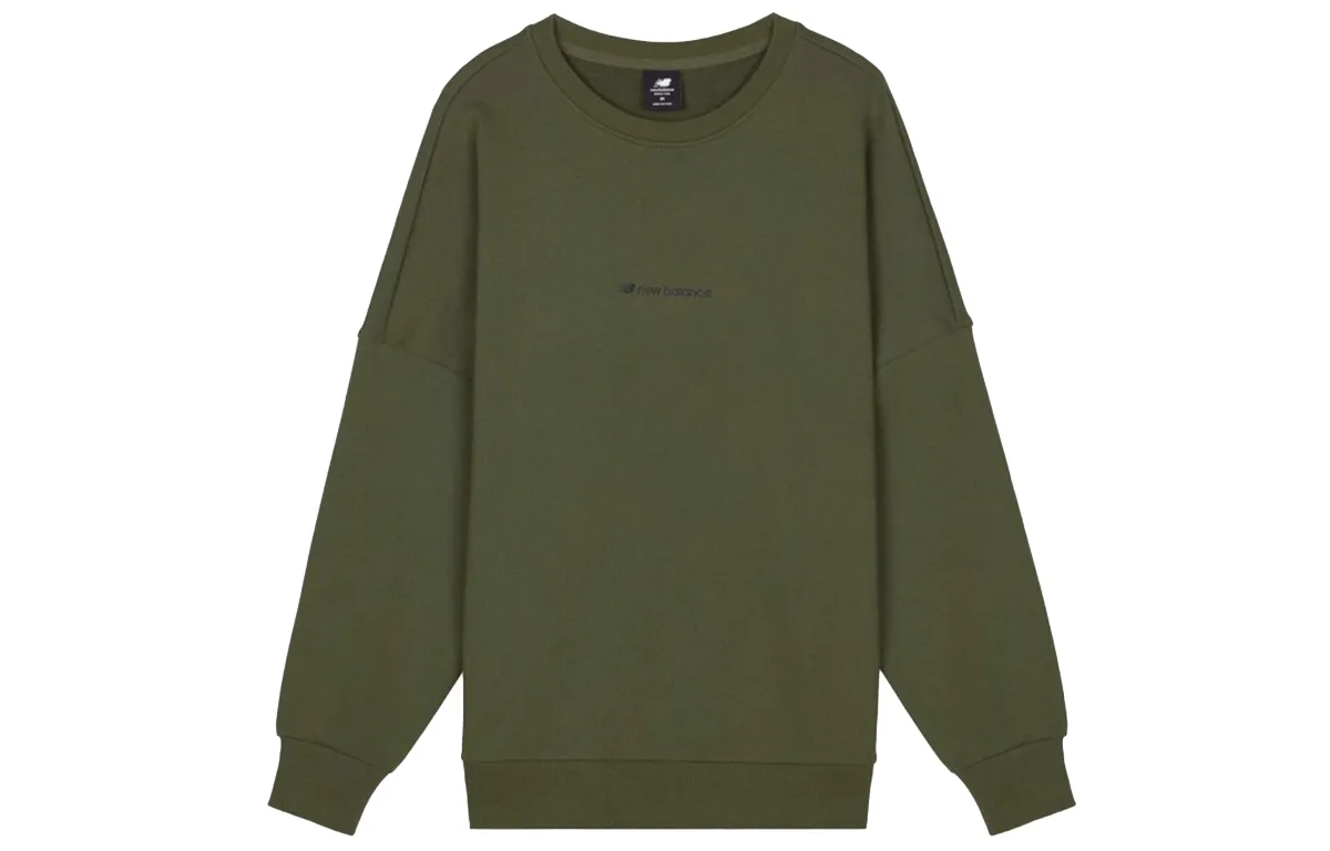 New Balance Heathertech Sweatshirt Men's Army Green