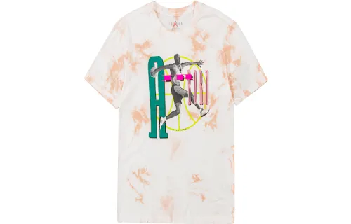 Jordan T Shirts Men's Crew Neck Moderate Straight Fit