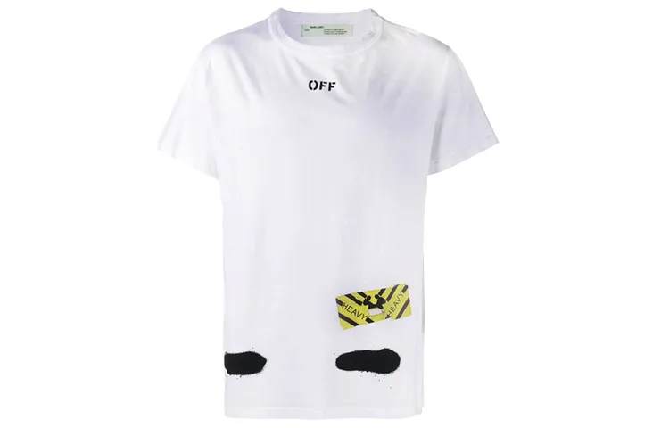 OFF WHITE Back Logo Spray T Shirt
